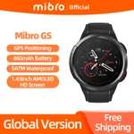 reloj inteligente mibro GS 460mah Battery AOD 1.43 pulgadas amoled, versión global