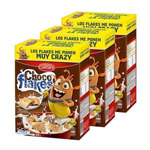 Pack 3 cajas Cuetara Choco Flakes. Recogida en tienda gratis