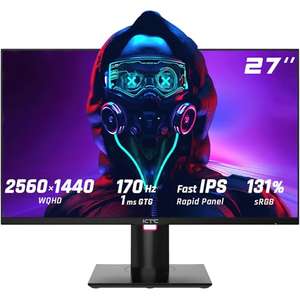 H27T22 (KTC Monitor Gaming de 27 Pulgadas, Monitores PC Fast IPS 1440p 170Hz)