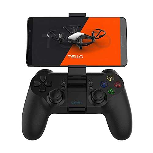 DJI Tello GameSir – Control remoto Dron Tello, Compatible iOs y Android, conexión GCM - Negro