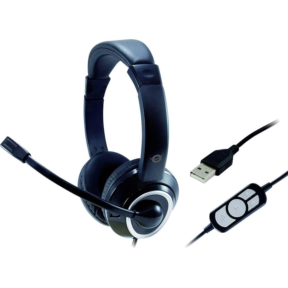 Conceptronic Auricular polona01b USB + microfono