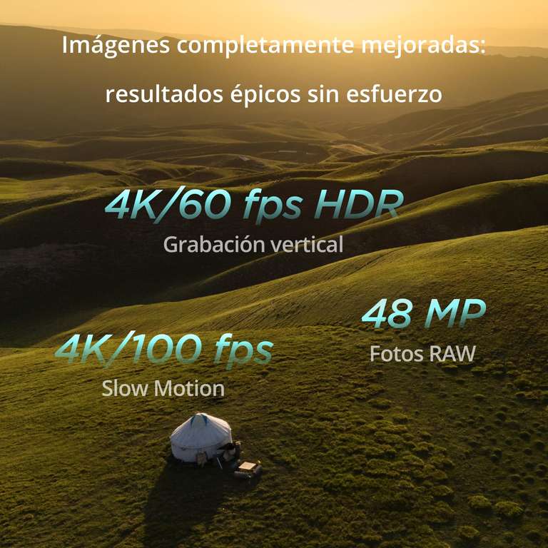 DJI Mini 4 Pro (DJI RC 2), dron mini plegable 4K, seguimiento inteligente, ActiveTrack 360º