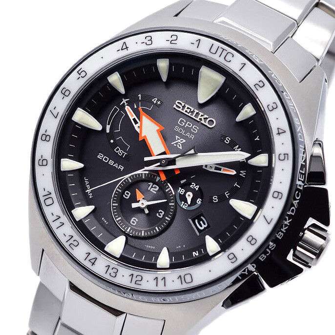 Reloj Seiko Prospex World Time Solar SBED003 (todo incluido en el precio)