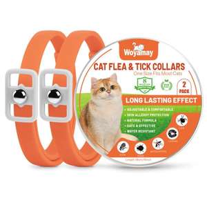 Woyamay collar antiparasitario para gatos (2 unidades)