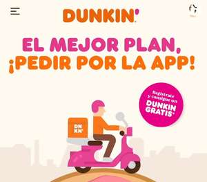 Descarga la nueva App de Dunkin Donuts,registrate y llevate gratis un donut