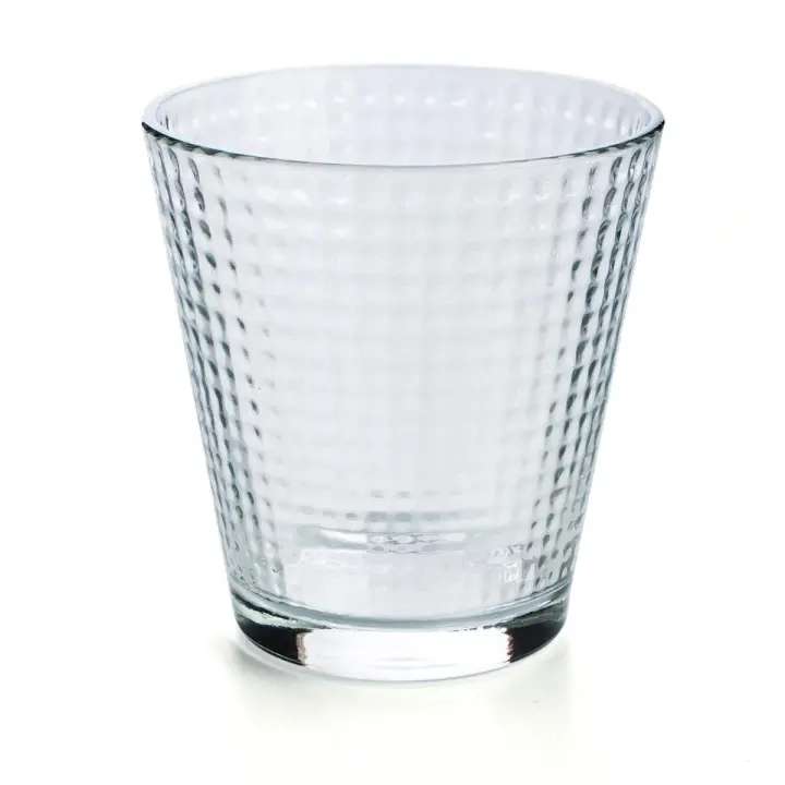 Set de 6 vasos de vidrio de 25cl marca QUID (Envío gratis sin mínimo en un pedido hoy 24/06)