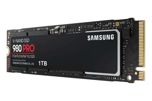 Samsung 980 PRO 1 TB PCIe 4.0 (hasta 7000 MB/s) NVMe M.2 (2280)