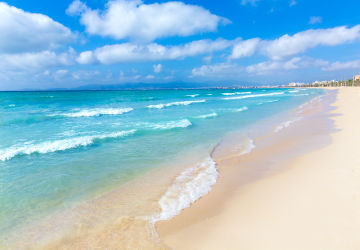 Mallorca con amigos o familia Viaje en grupo con vuelos + de 3 a 7 noches en aparthotel a 100m de la playa Desde 105€ pp