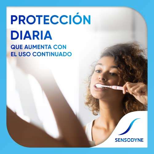 Sensodyne Protección Diaria, Pasta de Dientes, Alivio Para Dientes Sensibles, Pack 6 x 75 ml [2'31€/ud]