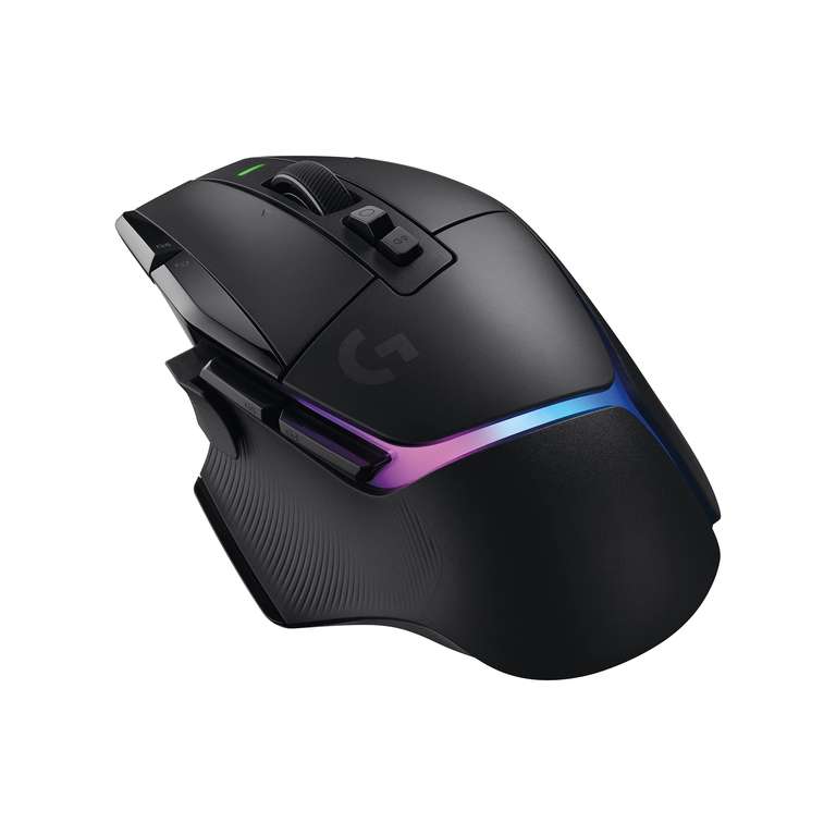 Logitech G G502 X Plus Lightspeed Ratón inalámbrico RGB para Gaming Ratón óptico, interruptores híbridos LIGHTFORCE, LIGHTSYNC RGB,HERO 25K