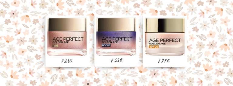 Recopilación L'Oréal Paris Age Perfect Golden Age desde 7,21€