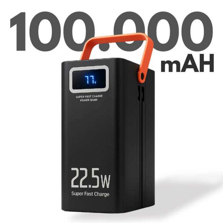 Imagen de Power Bank Almalux 100000mAh Carga