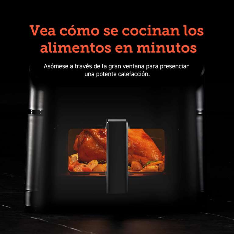 Cosori Premium Chef Edition Freidora de Aire Sin Aceite 5.5L 1700W Negra »  Chollometro