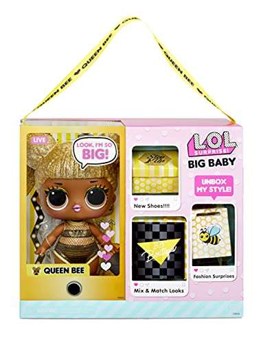 LOL Surprise Big Baby Queen Bee muñeca de 27,90cm