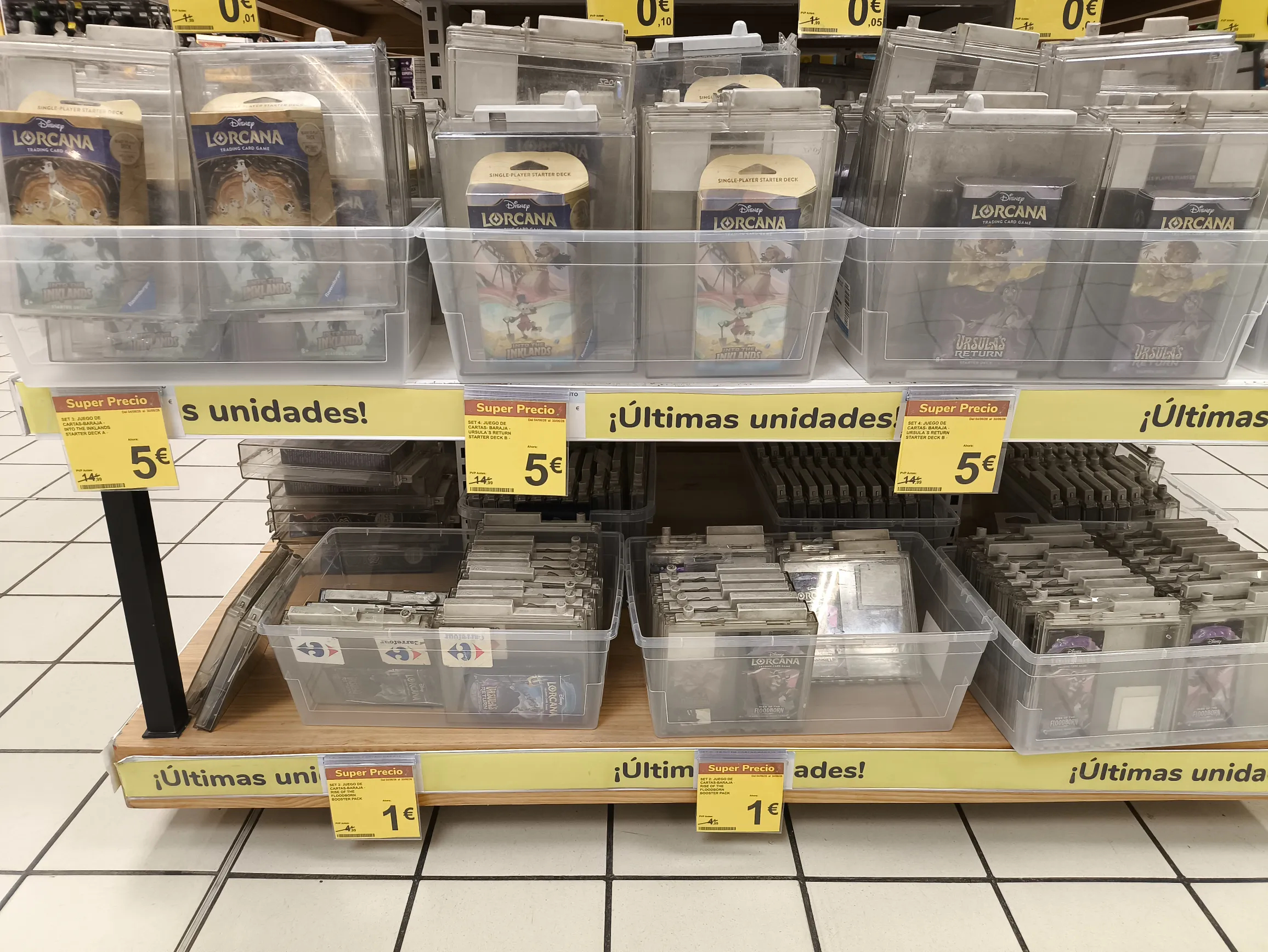 Set Lorcana inicio Carrefour Las rosas