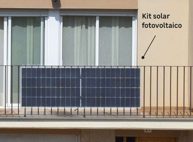 Kit solar fotovoltaico ENCHUFABLE TAURUS 350W