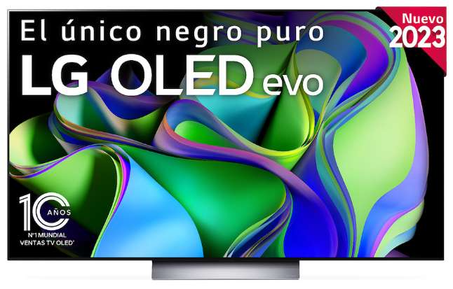TV OLED LG C3 --> 55" 1.109€ || 65" 1.464€