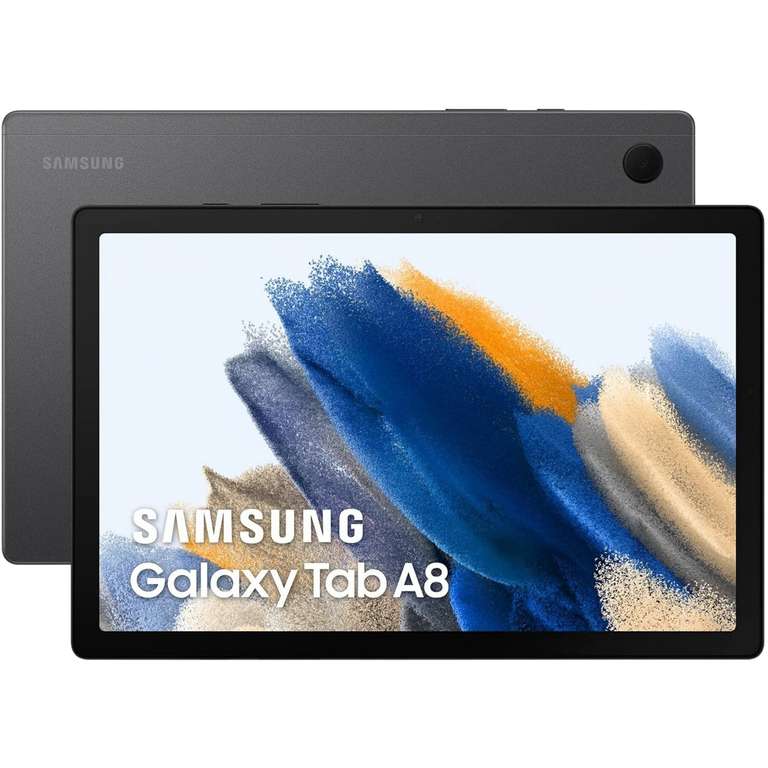 Samsung Galaxy Tab A8, 128 GB WiFi, 10.5" (GRIS O PLATA)