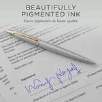 PARKER QUINKflow - Recambios de tinta para bolígrafos, punta mediana, paquete de 6, tinta azul