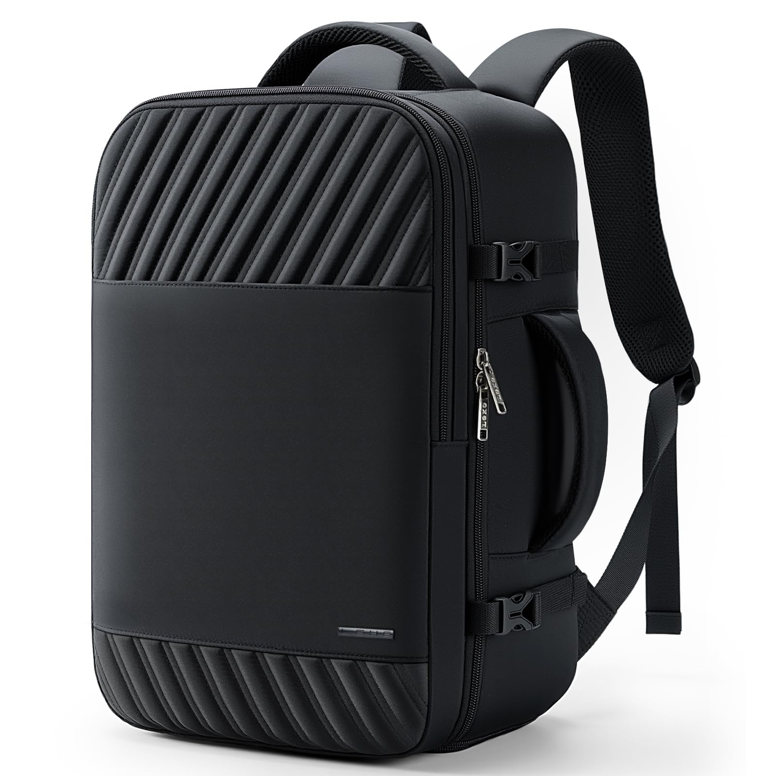 Mochila de viaje para cabina de avión, 40x20x25 (20L), negra
