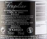 Toso Fragolino Rosso Bebida Premezclada - Paquete de 6 x 750 ml - Total: 4500 ml