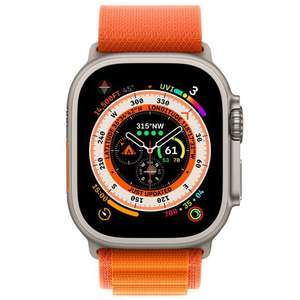 Apple Watch Ultra Naranja Banda De Nylon