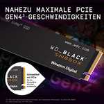 WD_BLACK SN850X de 1 TB SSD PCIe Gen. 4, 7300 MB/s