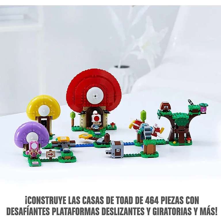 LEGO 71368 Set de Expansión: Caza del Tesoro de Toad Super Mario