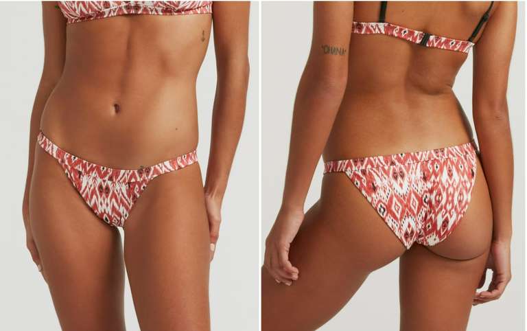 Robin Collection Braga de bikini clásica Sporty Ikat con forro tallas 32, 34 y 36.