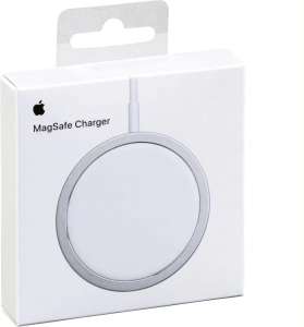 Apple Original Cargador Inalámbrico MagSafe/ Wireless Charger para iPhone 12, 13, 14