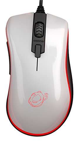Raton Gaming Ozone Neon M50 - Mouse Gaming avanzado - Sensor Optico, Iluminación LED RGB, Tecnología OMRON, dpi 5000 Ajustable