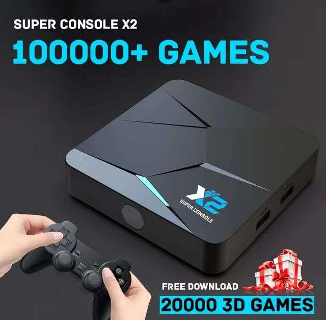 Kinbrick-consola de videojuegos portátil X2 4K, emulador de 100000 juegos Retro 70 para PSP/PS1/Sega Saturn con controladores