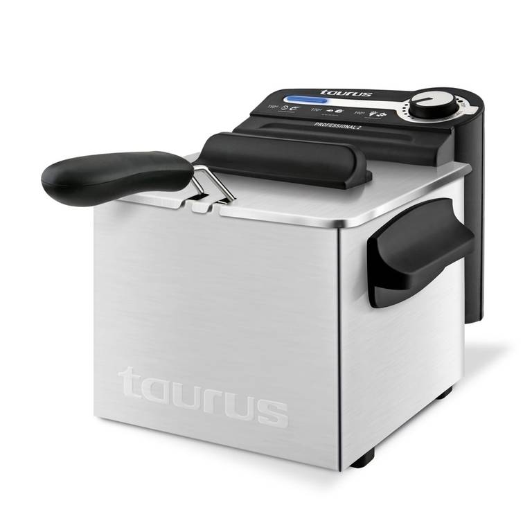 Taurus – Freidora de Aceite Eléctrica Professional 2 Plus, 2L, 1700W