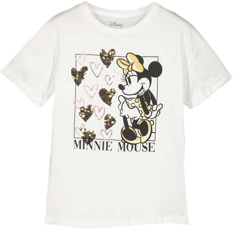 Camiseta Springfield Minnie Mouse Corazones Mujer (tallas de XS a L)