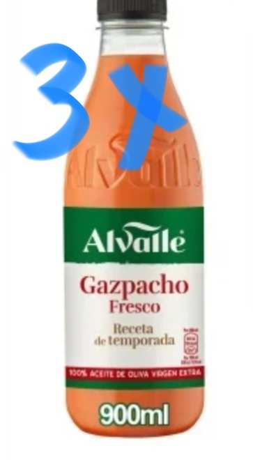 Imagen de 3 X Gazpacho fresco selección de