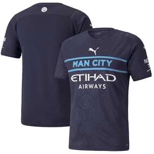 Camiseta de la 3.ª equipación del Manchester City 2021-22