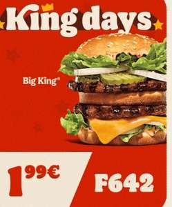 Big King por sólo 1,99€