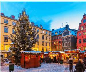 Mercados navideños en Estocolmo 3 noches de Hotel + Vuelos incluidos (PxPm2)(Diciembre)