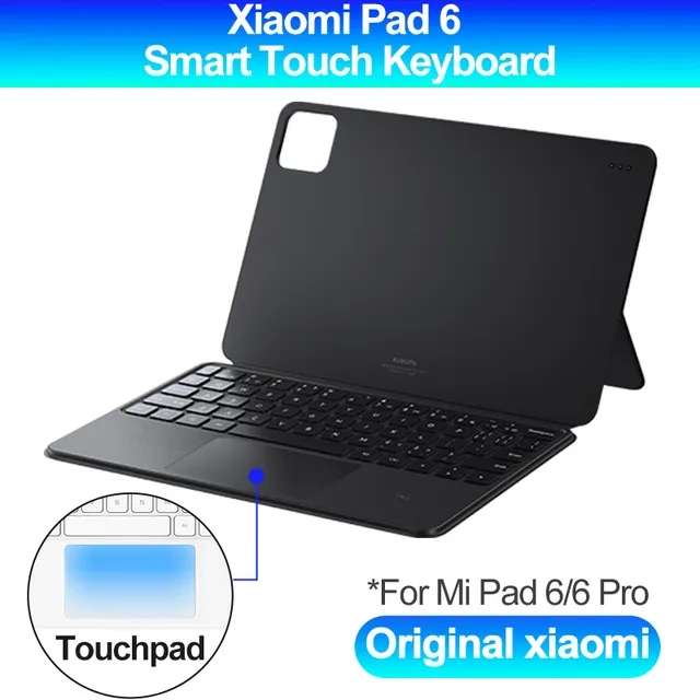 Funda Teclado TouchPad Para Xiaomi Pad 6 Pad Pro 6