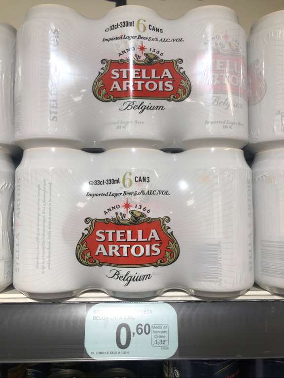 Cerveza Stella Artois en Primaprix Parla