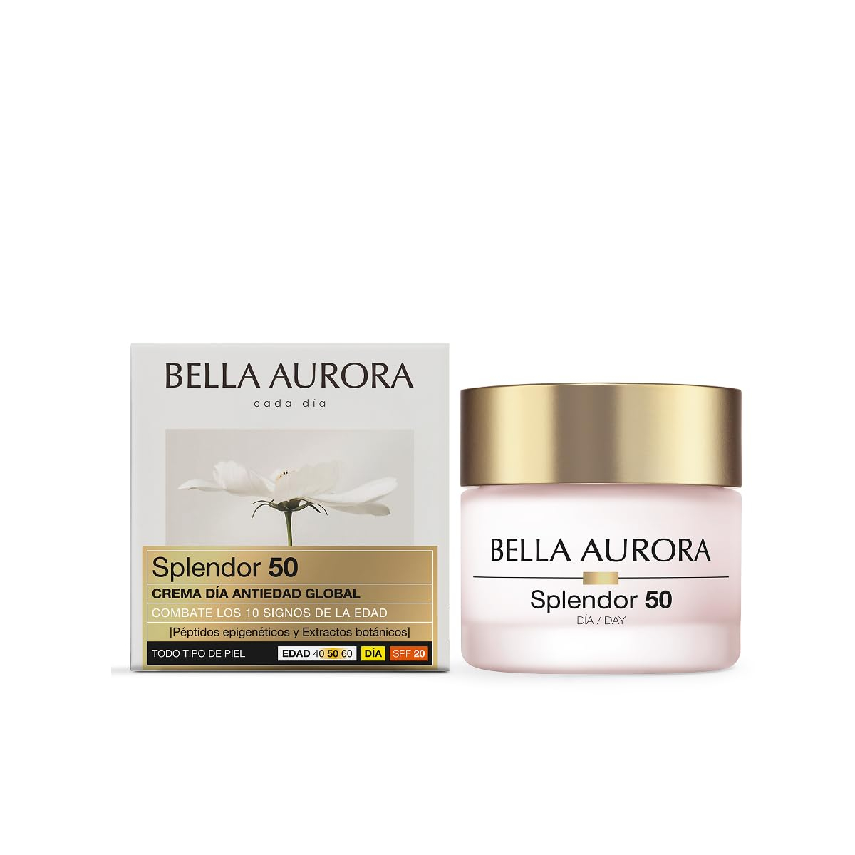 BELLA AURORA Splendor 50 Crema Antiedad Global Día SPF20 50 ml