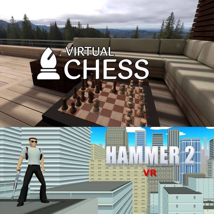 Virtual Chess , Hammer 2, AirHockeyVR y otros [VR, PC]