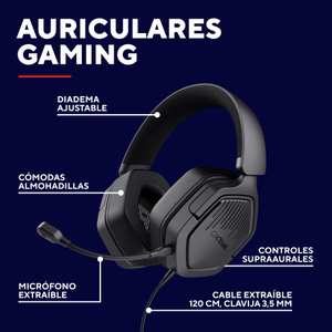 GXTrust Ravox Cascos Gaming PC PS5 XBOX 3.5mm
