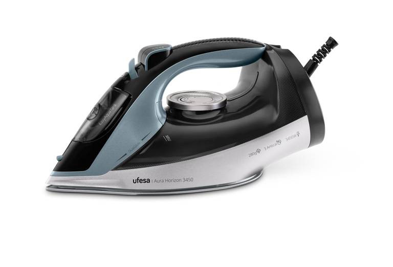 Ufesa Aura Horizon 3450W Plancha de Vapor, Golpe de Vapor 280g, Vapor Continuo 55g/min