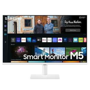 SAMSUNG Monitor PC 68,58 cm (27") Samsung Smart M5 27" LS27BM501EUXEN, 60 Hz, Full HD, HDR 10, Smart TV Apps