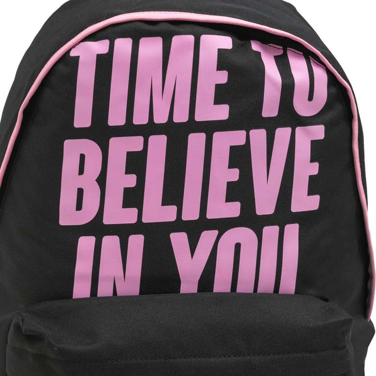 Mochila rosa Mr. Wonderful Time to believe in you