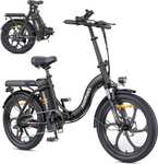 HillMiles MilePort 1 Bicicleta eléctrica plegable, motor de 250W