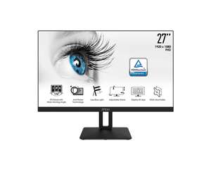 Monitor Multimedia MSI Pro MP271P 27’’ FHD 1920 X 1080 75HZ 5ms HDMI Negro
