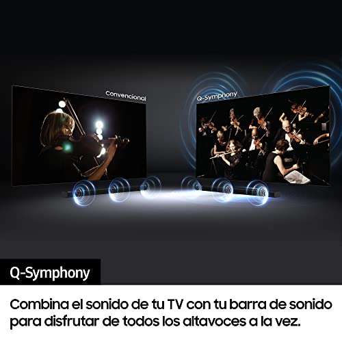 Samsung TV Crystal UHD 2022 50BU8500 - Smart TV de 50", 4K UHD, Procesador Crystal UHD