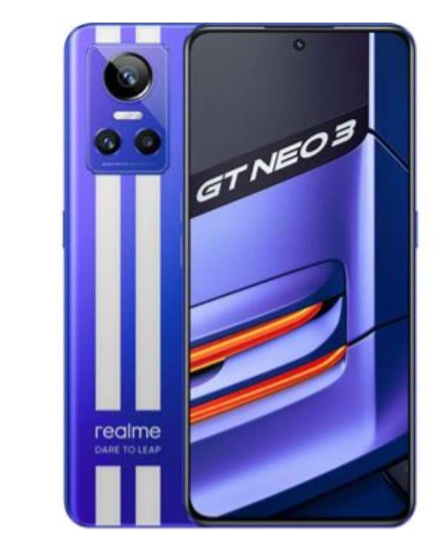 Realme GT Neo 3 5G Dual Sim 6,7" 12GB/256GB Azul